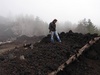 Tom finding rocks