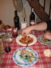 Munching through 1KG of prawns was no easy feat!