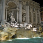 Trevi Fountain supplied with fresh spring water!