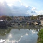 One of the many bridges in Rome