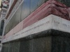 A variety for marble colours coating the walls