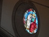 Dontello's strainglass window