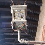 A gothic style streetlamp