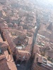 The main street from above