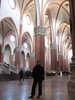 The inside of the cathedral was plain, but rather interesting.