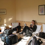 The delightful - and very spacious - room we stayed at.
