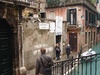 Hostel in a old Mansion on the left