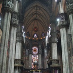 Milan Duomo Cathedral inside