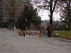 Bern: Locals playing outdoor chess.