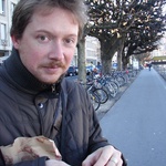 Lucerne: Chipmonk eating a chestnut!