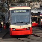 Zurich: Cute old trams