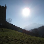 Lucerne: The Musegg Wall, part of the ramparts built after 1386