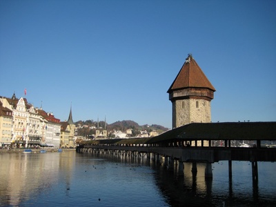 Lucerne: Chapel Bridge again