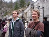 The tourist wait
