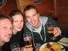 Beer & lunch at the train station on the way to Fussen