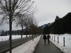 There was lots of snow!