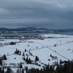 View from the windows of the castle Neuschwanstein