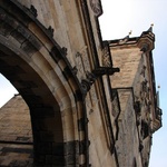 Gate at the other end of the bridge