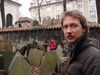 Tourist in a tour group