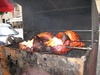Big chunk of meat - yum for tom!