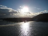 First sign of sun!