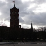 A red bricked church for which we can't remember the name of