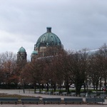 The Berlin cathedral from a far