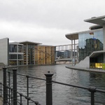 A new section leading up to the Parliament buildings