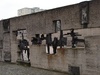 Warsaw: A sculptural fence from old rustic ruins