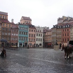 Warsaw: Old town square, all rebuilt after WWII