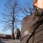 Krakow: Crazy man made into my photo!