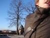 Krakow: Crazy man made into my photo!