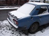 Krakow: Old car and snow