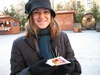 Krakow: Happy with the cheesy cranberry thingy