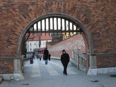 Krakow: Entrance to the grounds