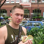 Ice cream sandwich for the tuk tuk man