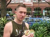 Ice cream sandwich for the tuk tuk man