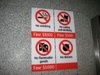 No durians, good idea too - man do they smell!