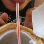 Back to good old times with a coconut drink