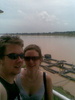 Made it to nong khai. 15 hour train! Not sure why it was 3 hours late. Very quiet and peaceful here for a change. Lunch time - we're starving!