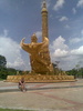 Huge golden candle in Ubon Ratchathani. Off exploring the town now. And eat!