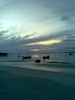 This morning we woke early to watch the sun rise. Not as impressive as the sets, but still nice.