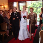 The Wedding: Lisa & parents, Nona & Max