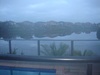 The morning we left