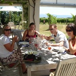 Another lunch with another great backdrop