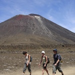 With Ngauruhoe behind us, we set off to find new sights