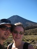 Mount Ngauruhoe looming in the distance