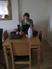 Lauren's bro Steven hard at work