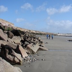 The long beach walk around the coast of Penzance