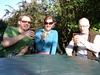 Our first beer of the trip - a half pint of Otter Ale (very tasty too!)